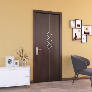 Cửa gỗ nhựa composite hệ phẳng